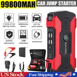 Pro Car Starter 99800MAH Booster Jumper Box Power Bank Battery Charger Sos. Fixed Price $35.98.