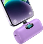 Small Portable Charger For Iphone,upgraded 5000MAH Pd Fast Charging Purple. Fixed Price $45.46.