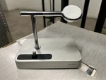 Belkin Charge Dock For Apple Watch & Iphone Silver F8J183 Unit Only Free S/h. Fixed Price $34.98.