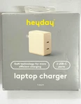 New Heyday 60W Usb-c Charger 2-PORT Gan Pd 3.0 Laptop Phone Ipad. Fixed Price $15.19.