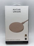 Native Union Drop Wireless Charger- 7.5W (rose Pink) For Iphone 8 And Later. Fixed Price $24.99.