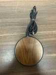Surgedisk Wireless Charger Bamboo Qi Charging Pad Ultra Slim And Very Good 8E. Fixed Price $10.31.