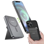 Esoulk Magnetic Battery 5000MAH Foldable Wireless Portable Charger With Stand. Fixed Price $32.99.