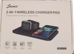Seneo 2 1 Dual Wireless Charging Pad Stand Dock For Iphone Iwatch New. Fixed Price $7.99.