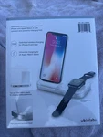 Ubiolabs Wireless Charging Dock For Iphone And Apple Watch WCB116-WHITE-NEW#Y 66. Fixed Price $69.00.