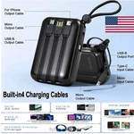 Power Bank 50000MAH 22W Charging Portable External Battery Backup For Cell Phone. Fixed Price $12.99.