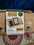 Mail Organizer Lipper International 817 Bamboo Charging Station New. Fixed Price $29.99.