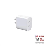 Dual Usb Charger Block For Apple Watch SERIES0 White Port 1--PACK. Fixed Price $15.35.
