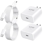 Iphone 17 16 15 Max Charger Fast Charging, 45W Usb Chargi.... Fixed Price $38.55.