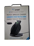 Crest Tylt Convertible Charging Pad + Stand Fastest Wireless Smartphone Charger.. Fixed Price $16.95.