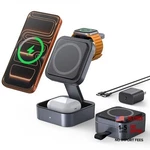 3 1 Wireless Charging Station For Apple Multiple Devices, Space Grey. Fixed Price $74.64.