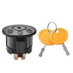 Quealzara Ignition Switch With Key 3 Position 6 Pin Compatible Cub Cadet.... Fixed Price $26.44.