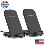 Yootech 2 Pack Wireless CHARGER10W Max Charging Standcompatible Iphone. Fixed Price $43.43.