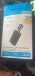 Anker Power BANK(20,000 Mah, Built-in Usb-c Cable) Black. Fixed Price $30.00.