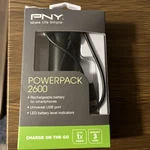 Pny Power Pack 2600 Rechargeable Battery For Smartphones Open Box Portable. Fixed Price $7.98.