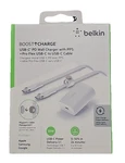 Belkin Boostcharge 30W Usb-c Pps Fast Charger + Pro Flex Cable New. Fixed Price $19.98.