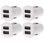 Scosche Fast 24W Usb Car Charger 2-PORT With Blue Glow Light White (pack Of 4). Fixed Price $16.99.