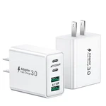 Usb Charger Block, 2PACK 40W 4-PORT Type Fast Charging 2-PACK White. Fixed Price $22.57.