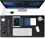Topmade Mouse Pad With 15W Fast Wireless Charging, 31.5"X15.75" Xxl Large Gaming. Fixed Price $74.79.