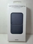 Samsung 15W Super Fast Wireless Charger Duo With Travel Adapter EP-P5400TBEGUS. Fixed Price $33.95.