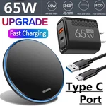 65W Wireless Fast Charger Charging Pad Dock For Samsung Iphone Android. Fixed Price $18.99.