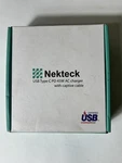 Nekteck Type Pd 45W Ac Charger With Captive Cable 6' Ft. Usb-c P/n: S53A02. Fixed Price $21.24.