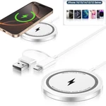 Magnetic Charger For Iphone 17 16 15 14 Pro Max Fast Charging Magsafe Cable Pad. Fixed Price $14.99.