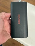 Kmashi K-MP816 Black/red 10000MAH/37WH Dual Usb Universal External Power Bank. Fixed Price $20.00.