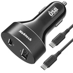 Nekteck Usb-c Car Charger, 45W 2-PORT Fast Usb-if Certified .... Fixed Price $47.85.