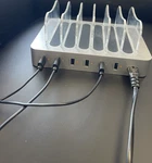 Simicore MCS-610S 6-PORT Usb Desktop Charging Dock Stand W/ Power Cable. Fixed Price $24.00.