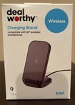 10W Qi Charging Stand - Dealworthy Black: Usb Wireless Charger. Fixed Price $8.99.