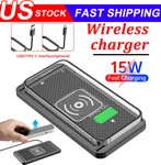 Wireless Car Charger Fast Charging Pad Mat For Iphone Samsung Universal. Fixed Price $12.99.
