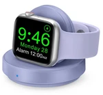 Zapogo Portable Magnetic Charging Dock For Apple Watch, Wireless Fast Purple. Fixed Price $15.66.