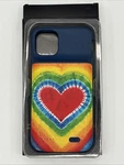 Casely Power 2.0 Battery Iphone 11 Xr Rainbow Heart Tie Dye Charging. Fixed Price $24.30.