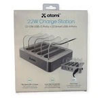 Pack Atomi 22W Charging Station 4-PORT Usb-c & Usb-a Desktop Hub Dock. Fixed Price $10.99.