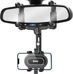 Ipow Large Rearview Mirror Thickness: 0.9-2.2 Inches, Black. Fixed Price $20.41.