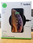 Belkin F5Z093-BLK 10W Wireless Charging Pad, Black. Fixed Price $18.00.