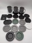 Ember Charging Coaster 2 Lot Of 18 Parts Repair Plus 3 14 Oz Cup Is. Fixed Price $28.48.