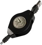 Asp Retractable Plus Usb-to-micro Cord Stays Length Reversible Plugs 33.5" 53049. Fixed Price $21.58.