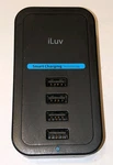 Iluv ROCKW4 Compact Port Usb Wall Charger With Smart Charging, Safety Desi. Fixed Price $9.95.