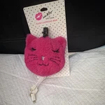 Luv Betsey By Johnson Plush Charging Bank Pink Cat Multi Cable. Fixed Price $8.35.