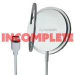 Incomplete Puregear 15W Magnetic Wireless Charger + Wall Adapter - Silver/white. Fixed Price $6.59.