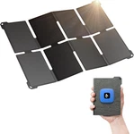 Upgraded Ultra-light Portable 25W Solar Panel Charger With Usb-a And Usb-c. Fixed Price $108.99.