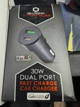 Celltronix Titanium 30W Dual Port Gan Car -usb-c Usb-a Fast Charge&extra. Fixed Price $26.00.