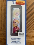 Disney Frozen Elsa & Anna 2200MAH Rechargeable Portable Power Bank. Fixed Price $7.50.