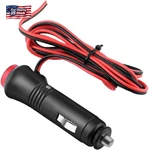 12V 24V Male Plug Cigarette Lighter Adapter, 10A On Off Switch Cord With & 1.5M. Fixed Price $19.91.