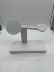 Pdkuai 4 In 1 Fast Wireless Charger Stand For Iphone Apple Watch Air-pods White. Fixed Price $14.99.