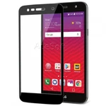 Black Frame Hd Clear Tempered Glass Screen Protector For Lg Fiesta Lte L64VL. Fixed Price $22.36.