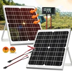 12V 60W Solar Power Car Battery Trickle Charger Maintainer With Mppt Controller. Fixed Price $41.99.