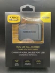 Otterbox Dual Usb Wall Fast Rugged Black. Fixed Price $10.49.